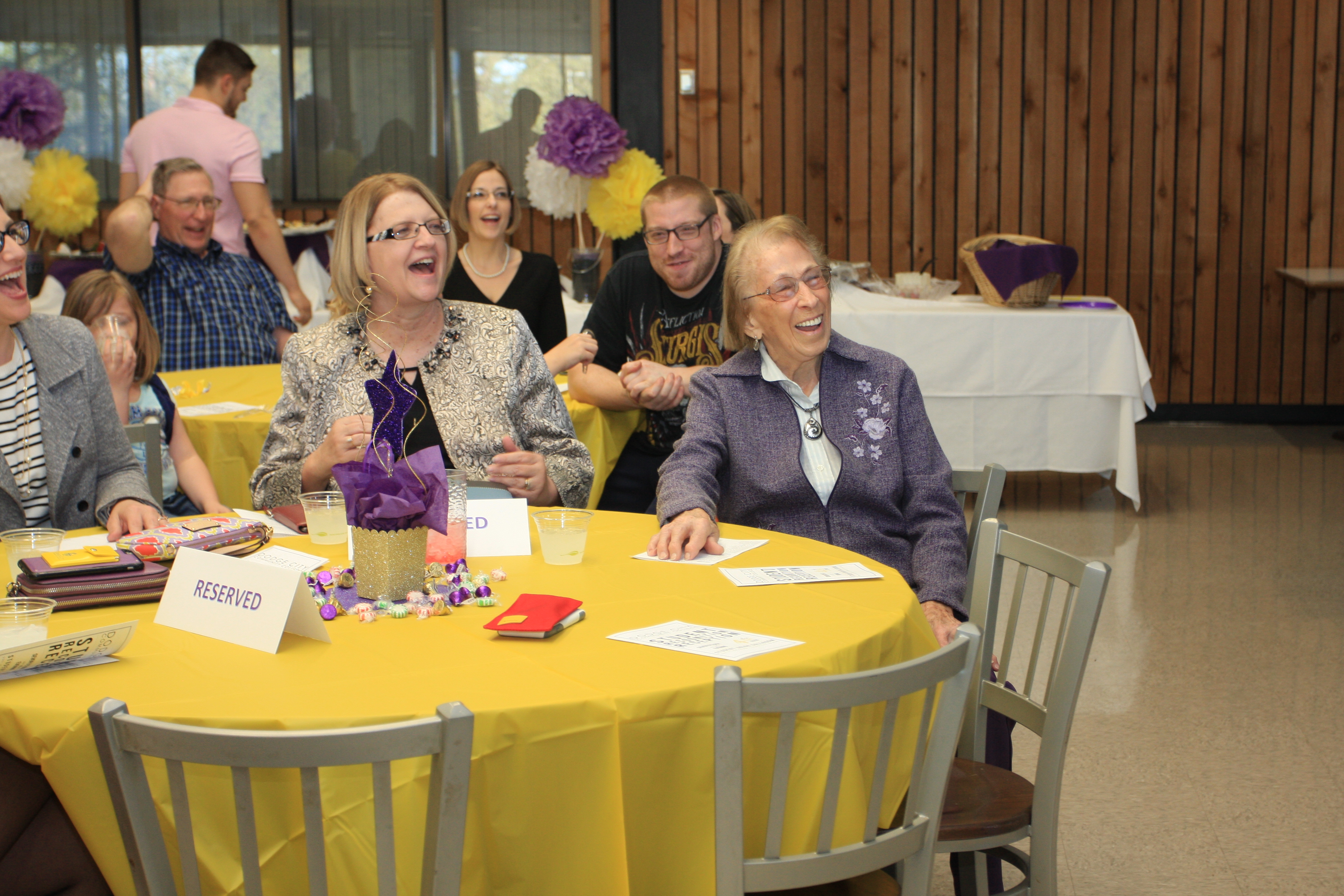 Floris Jean honored during the 2018 Student Recognition Reception