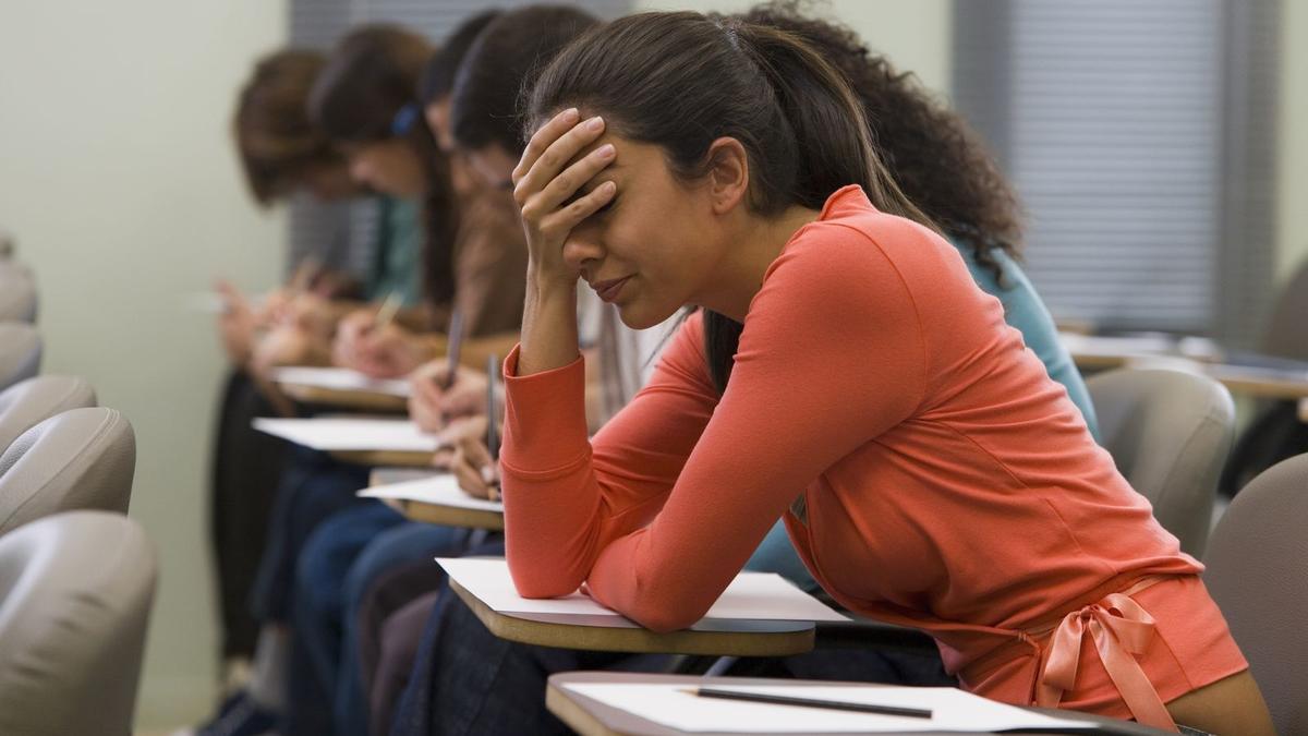 Student overwhlemed in class